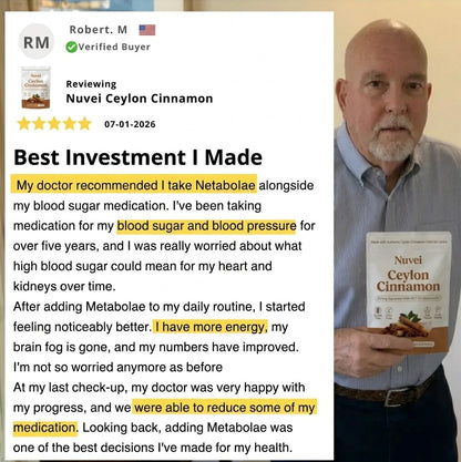 Ceylon Cinnamon 7200mg Equivalent with MCT Oil